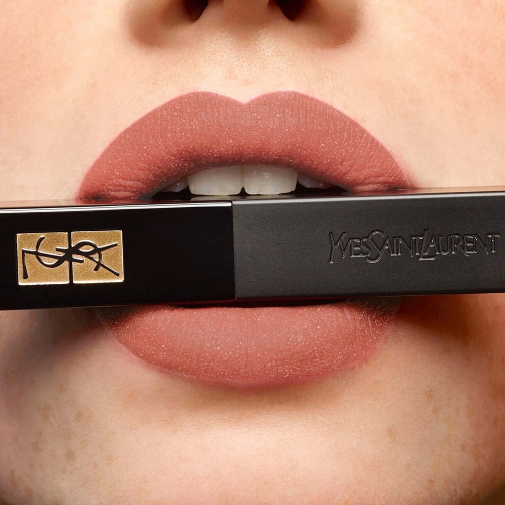 YSL THE SLIM VELVET RADICAL MATTE LIPSTICK 317 Exploding Nude $48 New - Picture 3 of 5